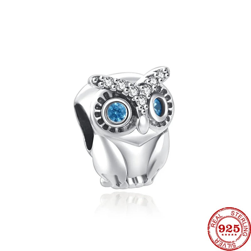 Berloque Charm de Coruja em Prata 925